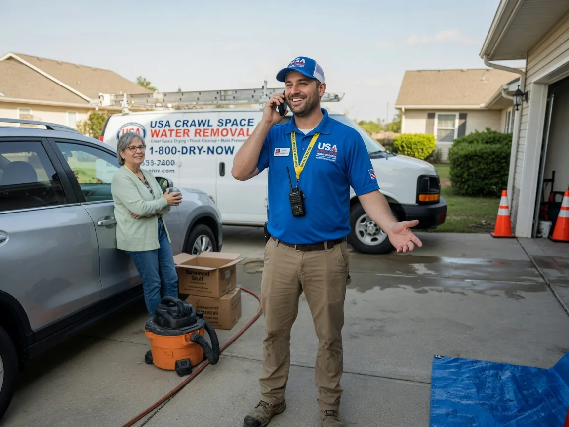 Crawl Space Water Removal Rush, KY FAQs